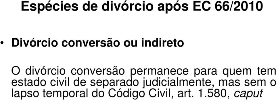 para quem tem estado civil de separado