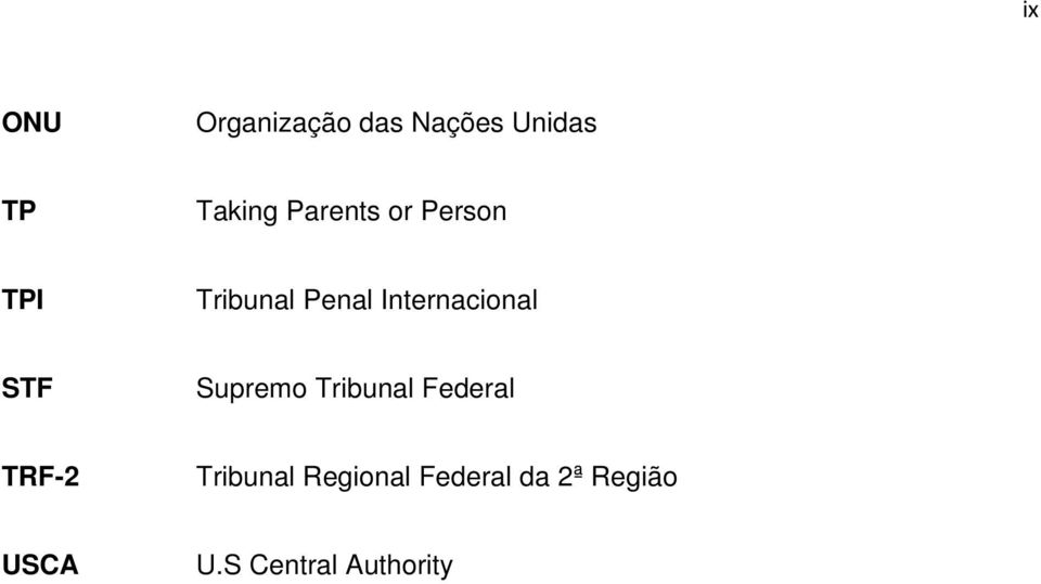 Internacional STF Supremo Tribunal Federal TRF-2