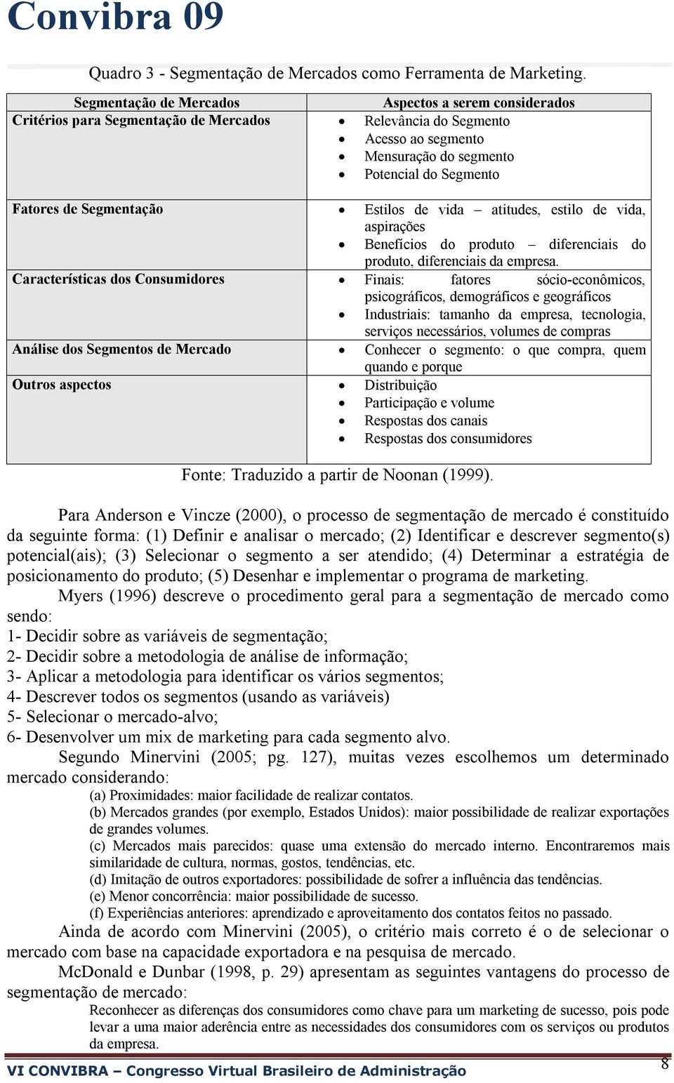 Segmentação Estilos de vida atitudes, estilo de vida, aspirações Benefícios do produto diferenciais do produto, diferenciais da empresa.