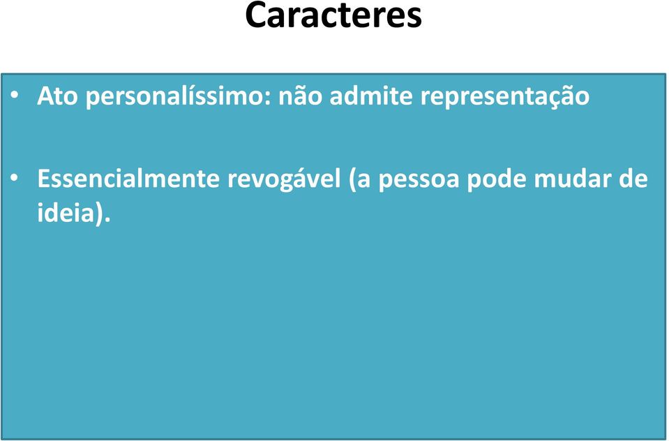 representação