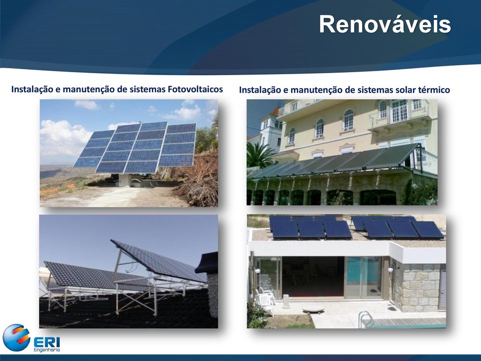 Fotovoltaicos Instalação e 