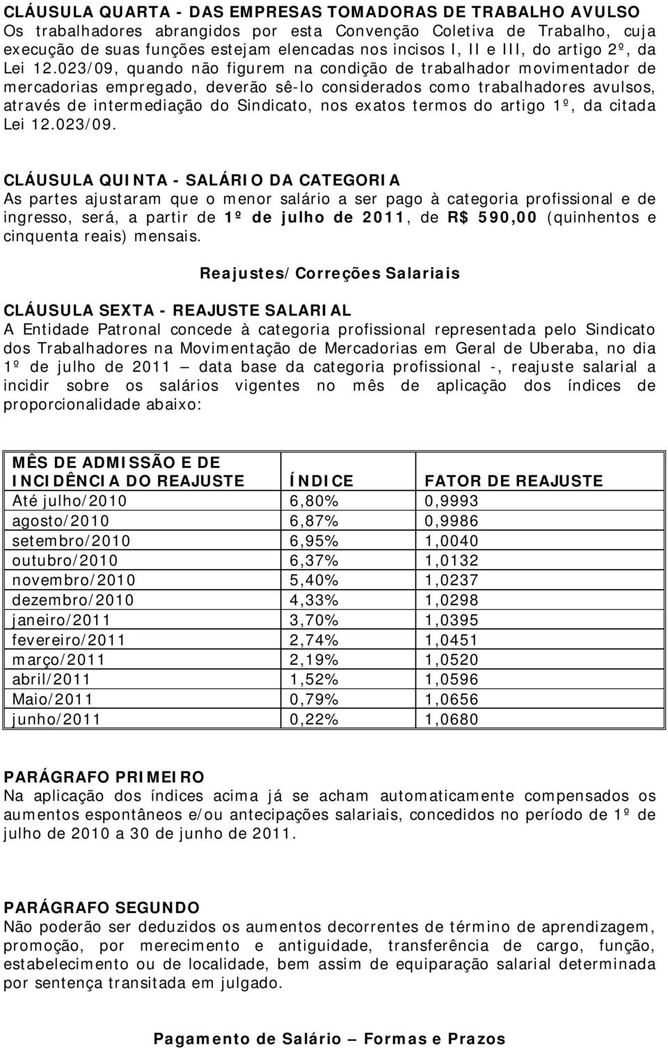 023/09, quando não figurem na condição de trabalhador movimentador de mercadorias empregado, deverão sê-lo considerados como trabalhadores avulsos, através de intermediação do Sindicato, nos exatos