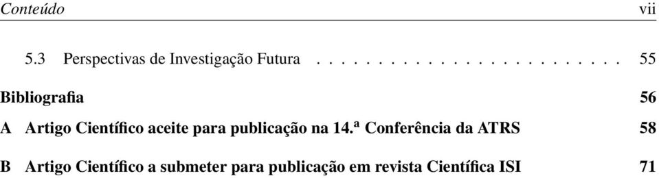 Científico aceite para publicação na 14.