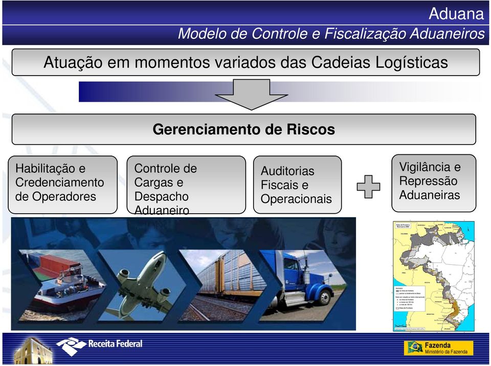 Habilitação e Credenciamento de Operadores Controle de Cargas e