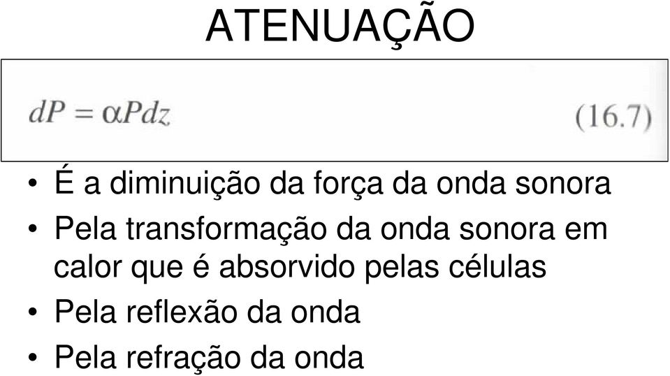 em calor que é absorvido pelas células