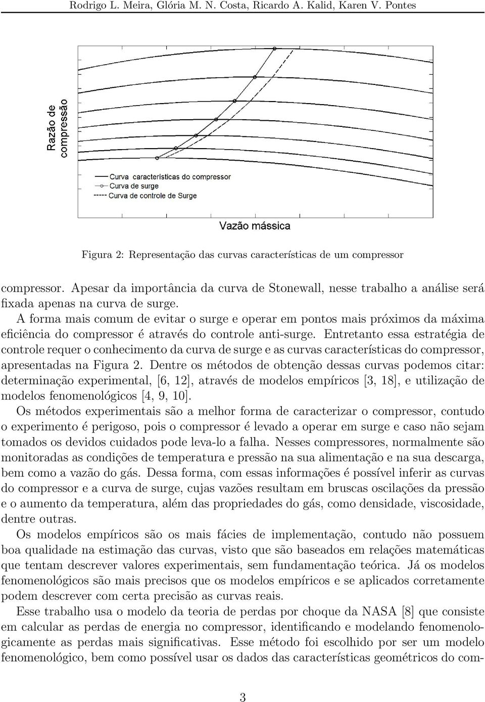 Entretanto essa estratégia de controle requer o conhecimento da curva de surge e as curvas características do compressor, apresentadas na Figura 2.