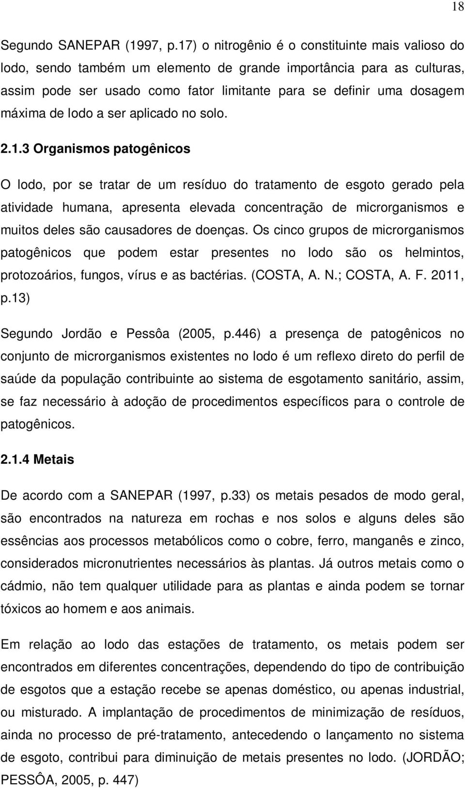 de lodo a ser aplicado no solo. 2.1.