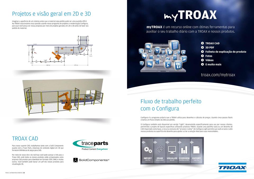 de material. mytroax é um recurso online com ótimas ferramentas para auxiliar o seu trabalho diário com a TROAX e nossos produtos.