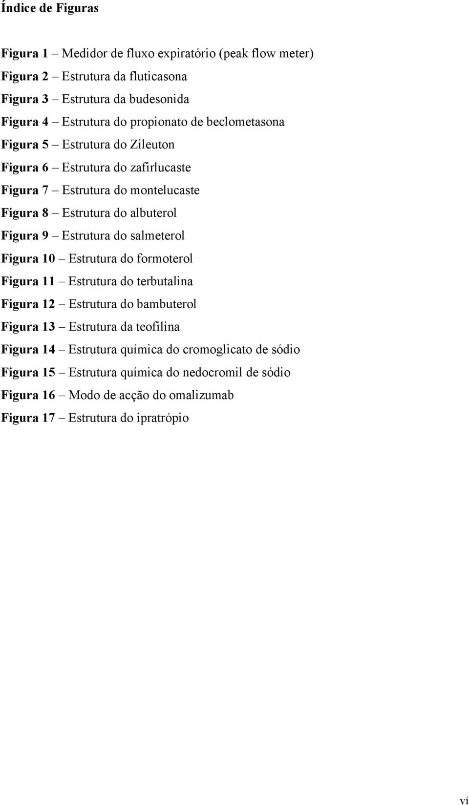 9 Estrutura do salmeterol Figura 10 Estrutura do formoterol Figura 11 Estrutura do terbutalina Figura 12 Estrutura do bambuterol Figura 13 Estrutura da teofilina