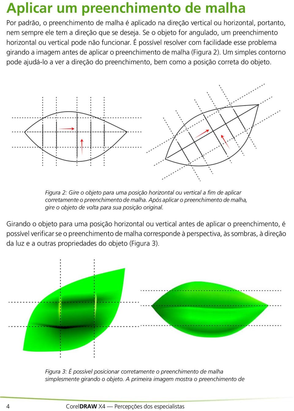 É possível resolver com facilidade esse problema girando a imagem antes de aplicar o preenchimento de malha (Figura 2).