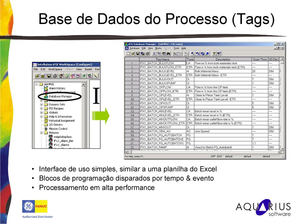 Excel Blocos de programação disparados por