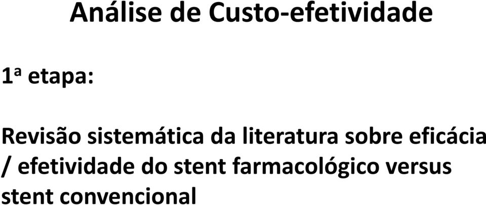 literatura sobre eficácia /