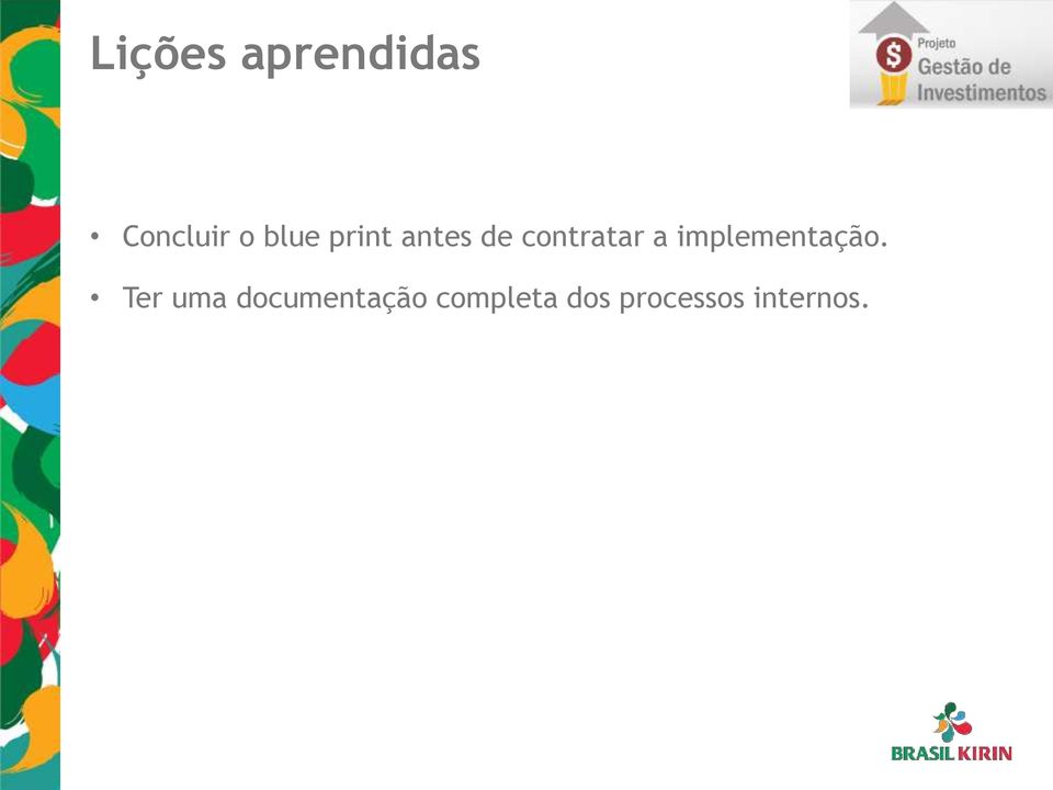 implementação.