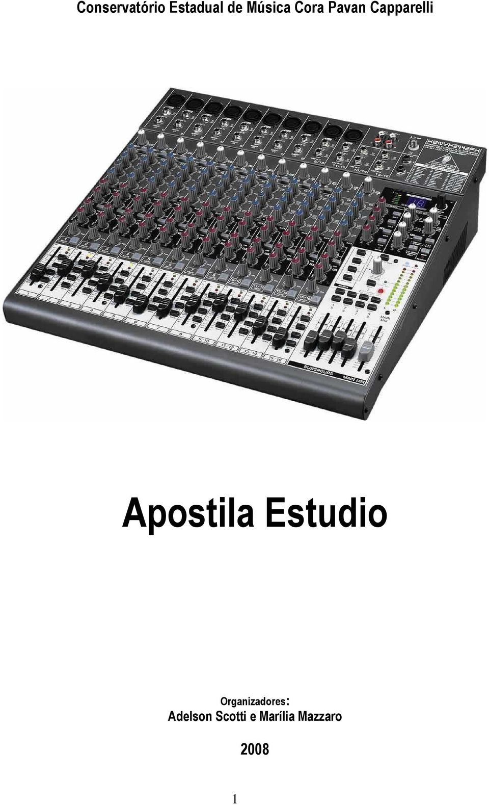 Apostila Estudio Organizadores: