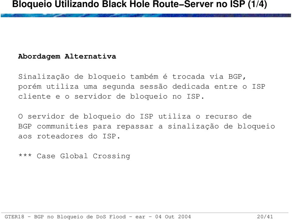 bloqueio no ISP.