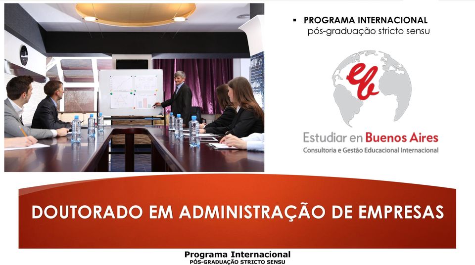 DOUTORADO EM ADMINISTRAÇÃO DE