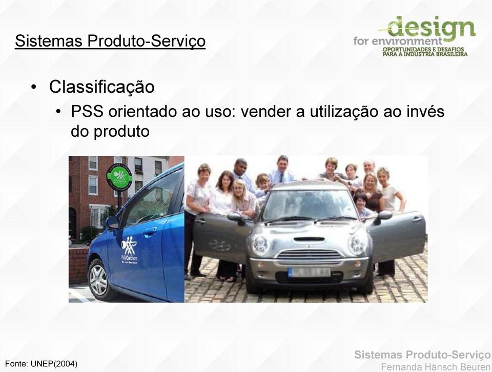 vender a utilização ao