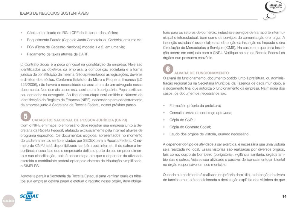 Nele são identificados os objetivos da empresa, a composição societária e a forma jurídica de constituição da mesma. São apresentados as legislações, deveres e direitos dos sócios.