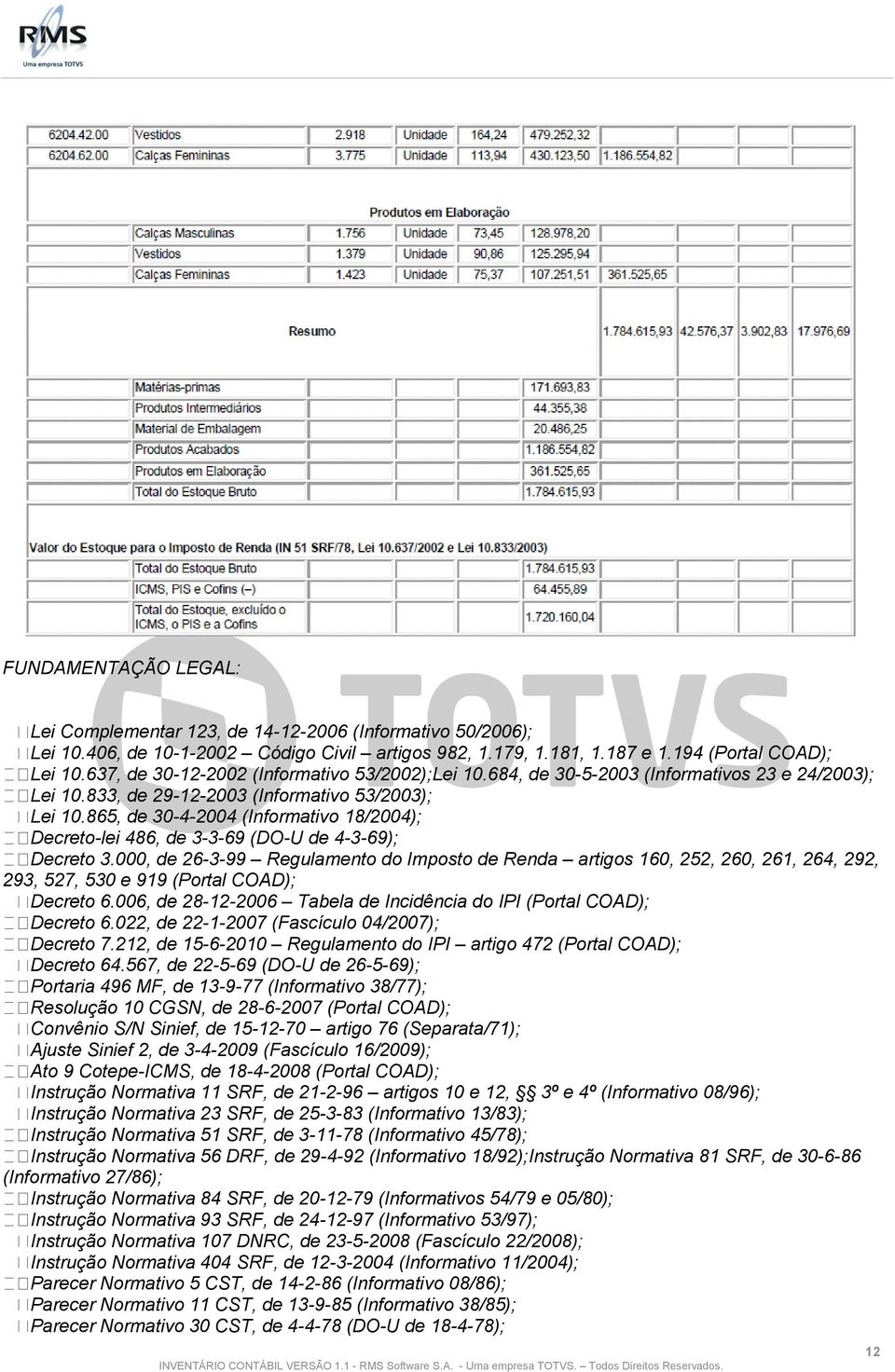 865, de 30-4-2004 (Informativo 18/2004); Decreto-lei 486, de 3-3-69 (DO-U de 4-3-69); Decreto 3.