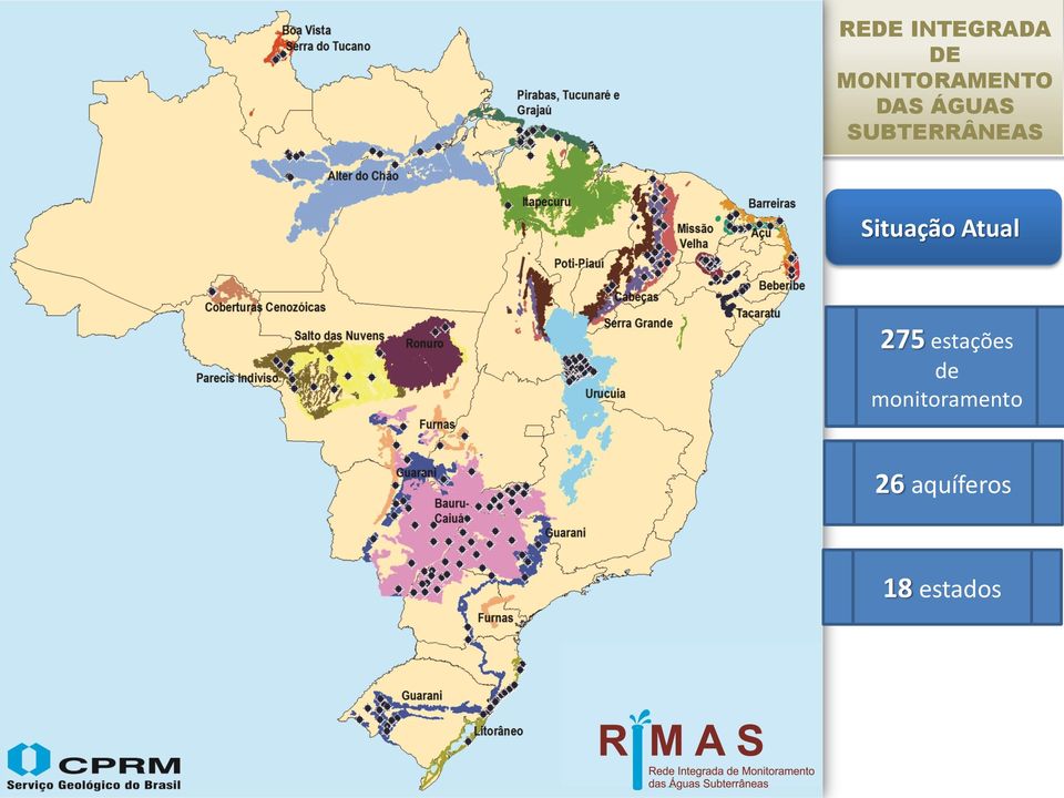 SUBTERRÂNEAS Situação Atual