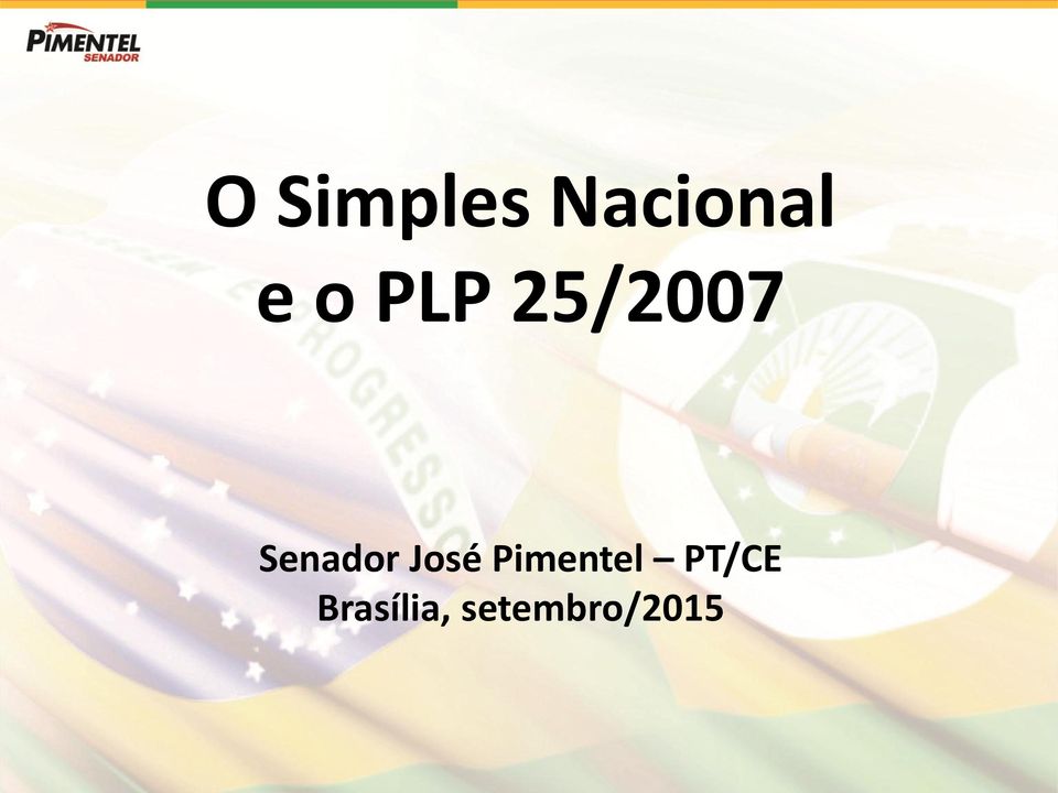 José Pimentel PT/CE