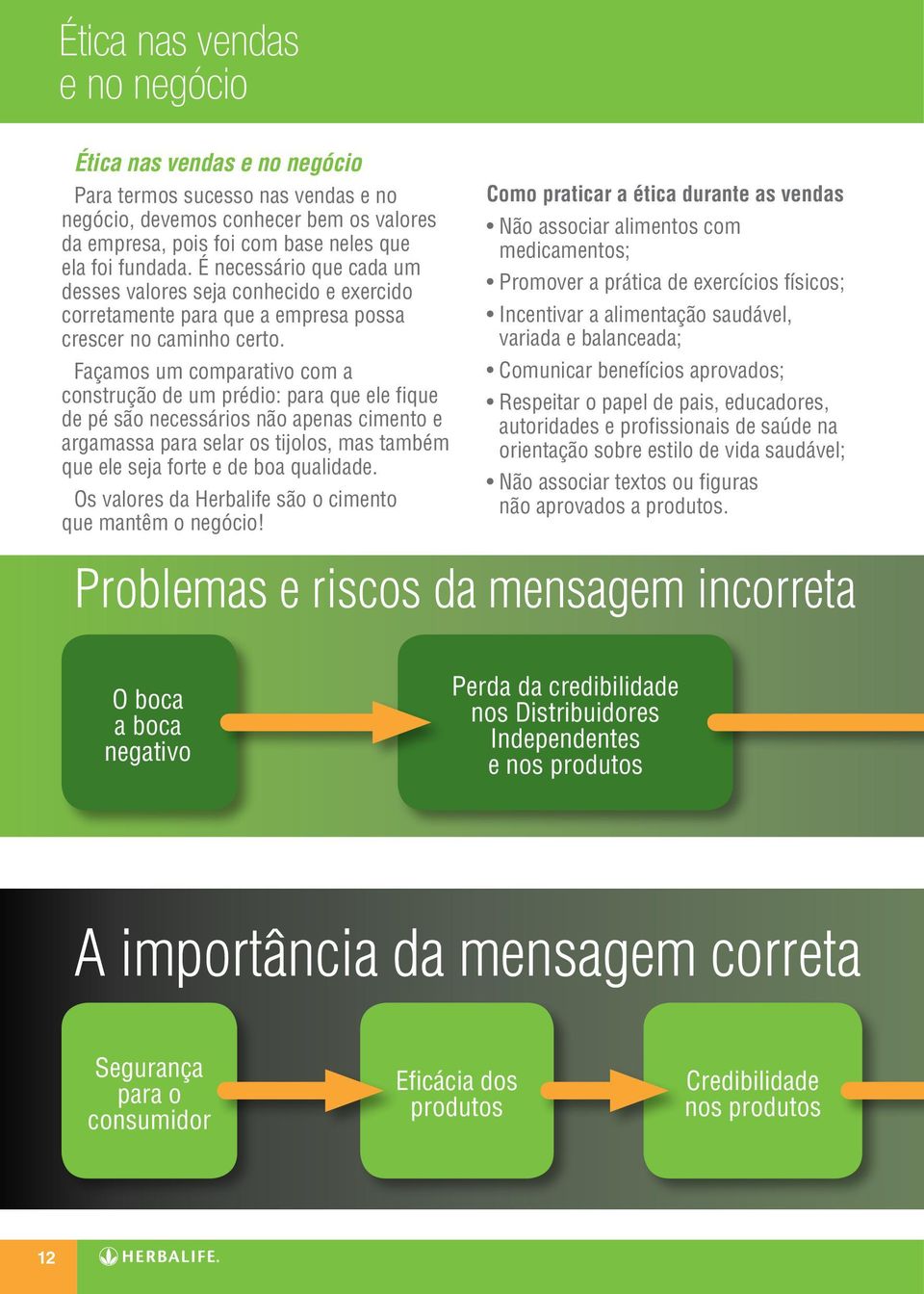 Façamos um comparativo com a construção de um prédio: para que ele fique de pé são necessários não apenas cimento e argamassa para selar os tijolos, mas também que ele seja forte e de boa qualidade.