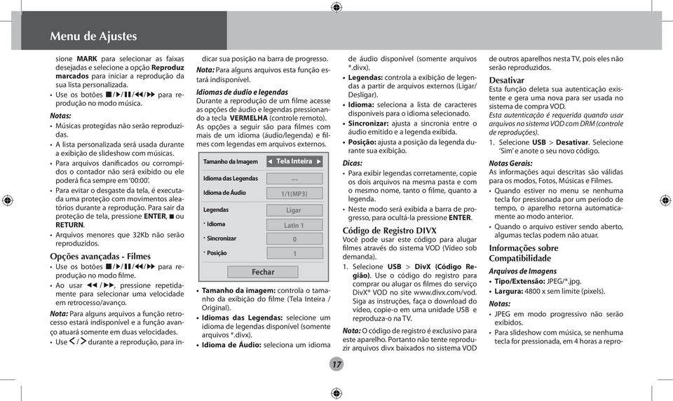 Para arquivos danificados ou corrompidos o contador não será exibido ou ele poderá fica sempre em 00:00.