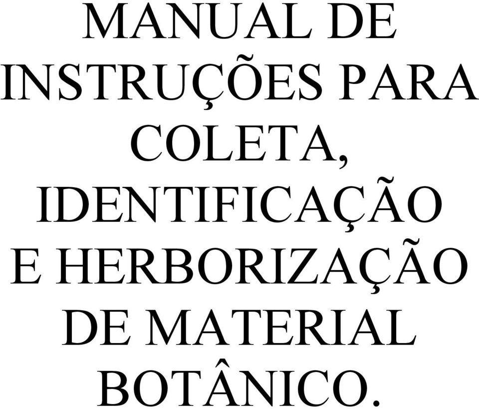 IDENTIFICAÇÃO E