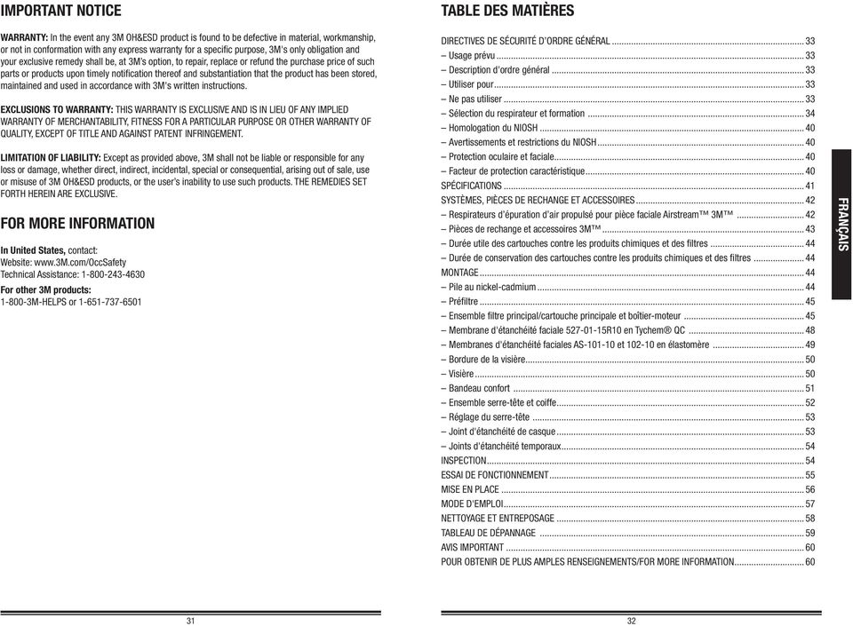 substantiation that the product has been stored, maintained and used in accordance with 3M's written instructions.