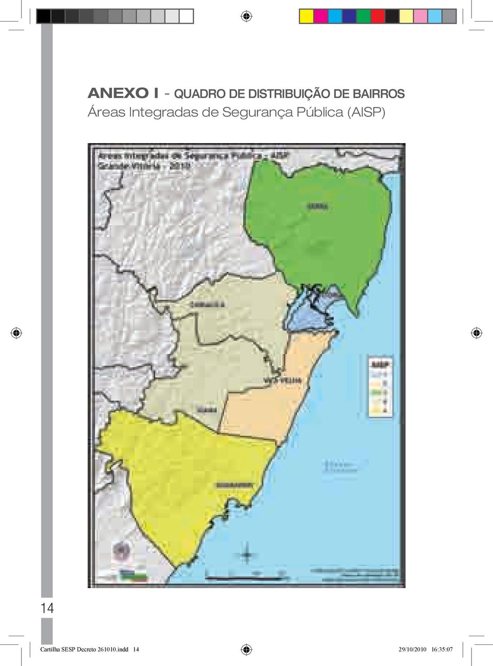 Segurança Pública (AISP) 14 Cartilha