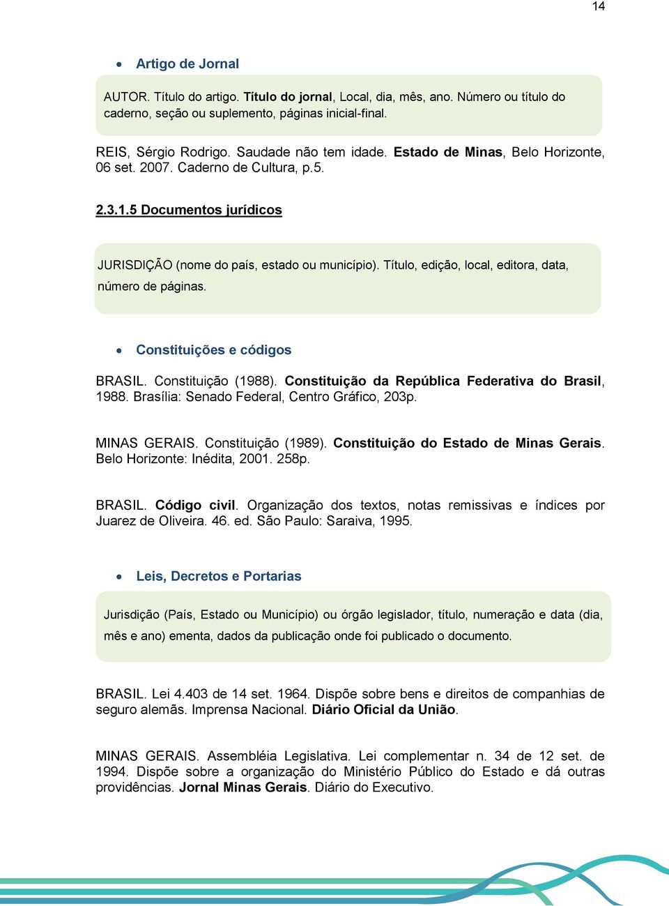 Título, edição, local, editora, data, número de páginas. Constituições e códigos BRASIL. Constituição (1988). Constituição da República Federativa do Brasil, 1988.