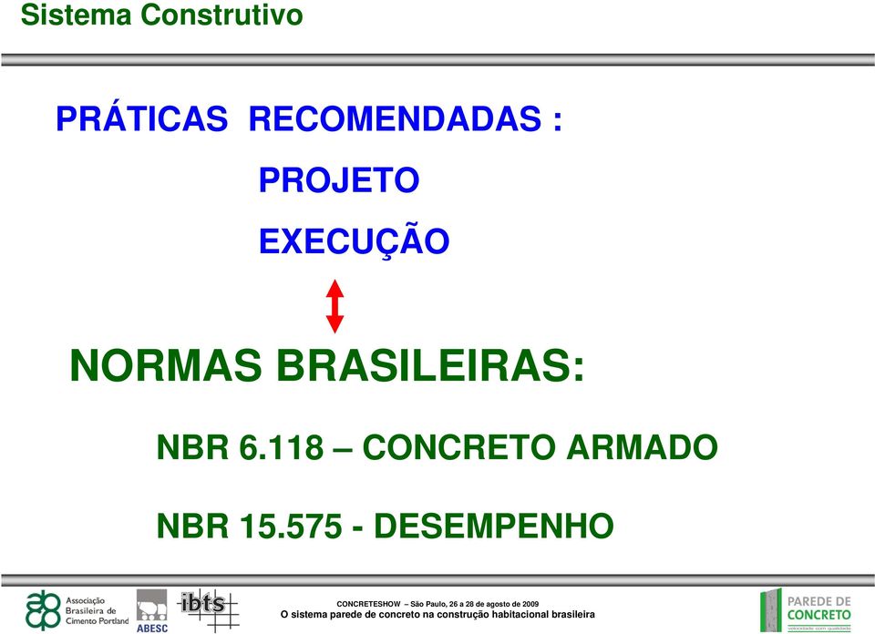 NORMAS BRASILEIRAS: NBR 6.