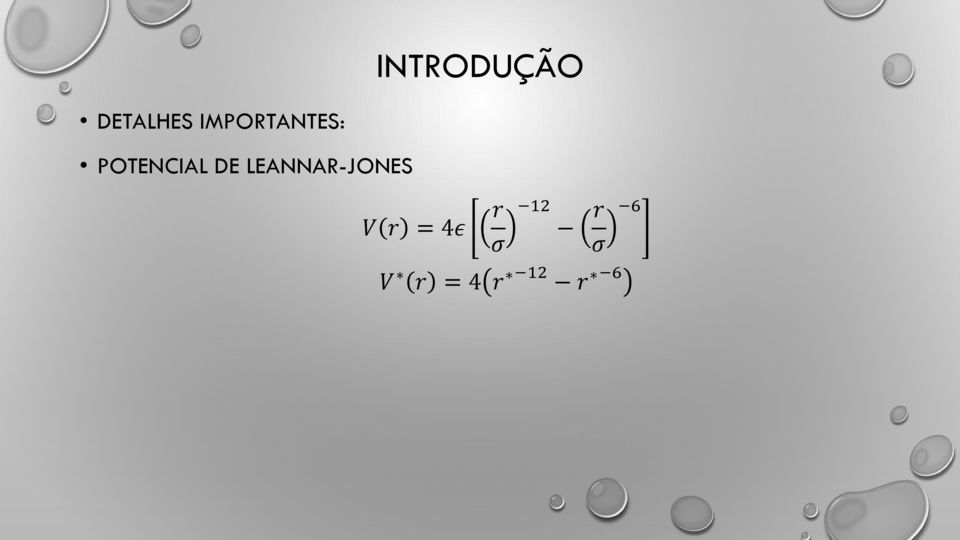 DE LEANNAR-JONES r V r =