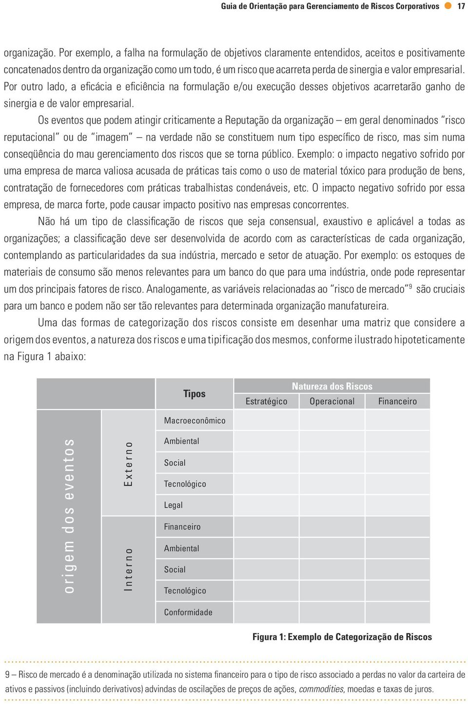 empresarial. Por outro lado, a eficácia e eficiência na formulação e/ou execução desses objetivos acarretarão ganho de sinergia e de valor empresarial.