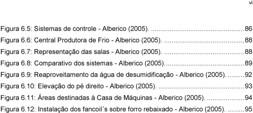 9: Reaproveitamento da água de desumidificação - Alberico (2005)....92 Figura 6.10: Elevação do pé direito - Alberico (2005).