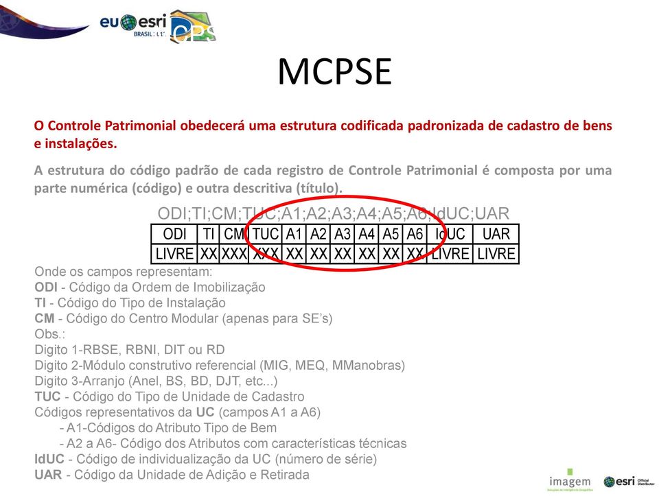 ODI;TI;CM;TUC;A1;A2;A3;A4;A5;A6;IdUC;UAR ODI TI CM TUC A1 A2 A3 A4 A5 A6 IdUC UAR LIVRE XX XXX XXX XX XX XX XX XX XX LIVRE LIVRE Onde os campos representam: ODI - Código da Ordem de Imobilização TI -