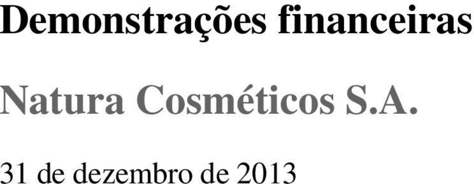 Natura Cosméticos