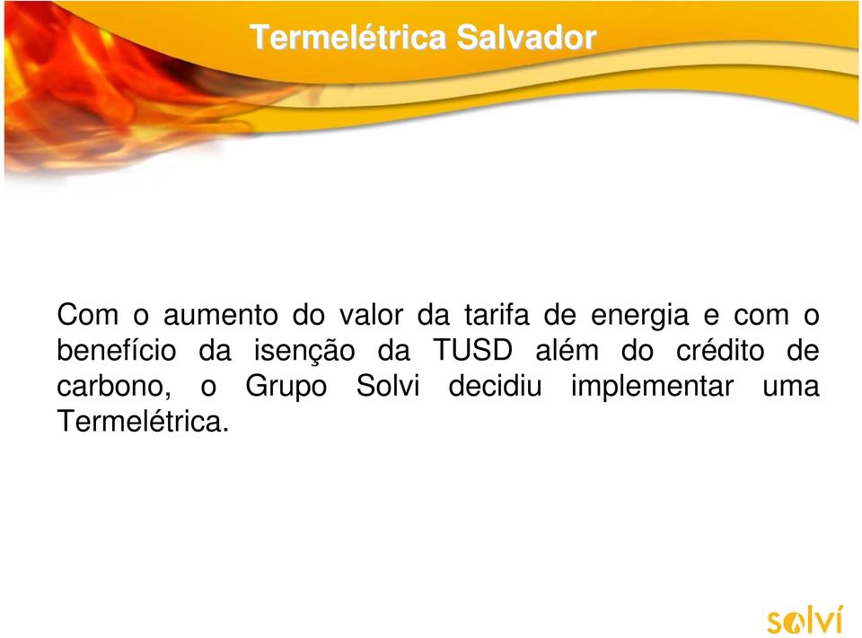 isenção da TUSD além do crédito de carbono, o