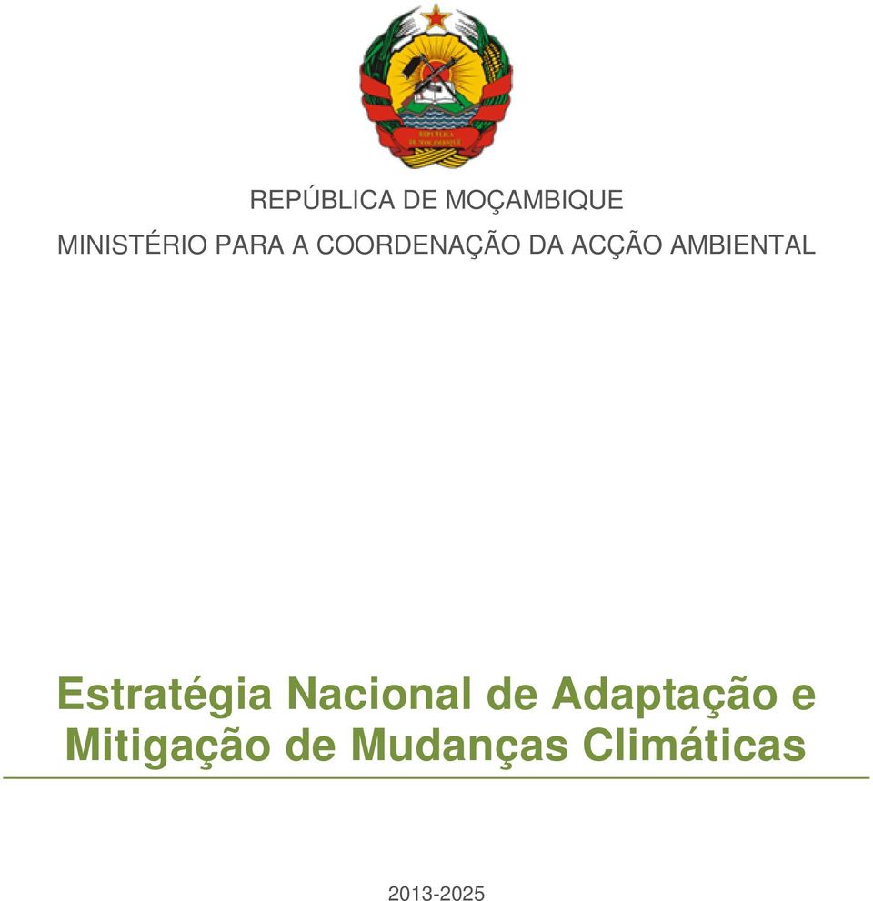 Estratégia Nacional de Adaptação e