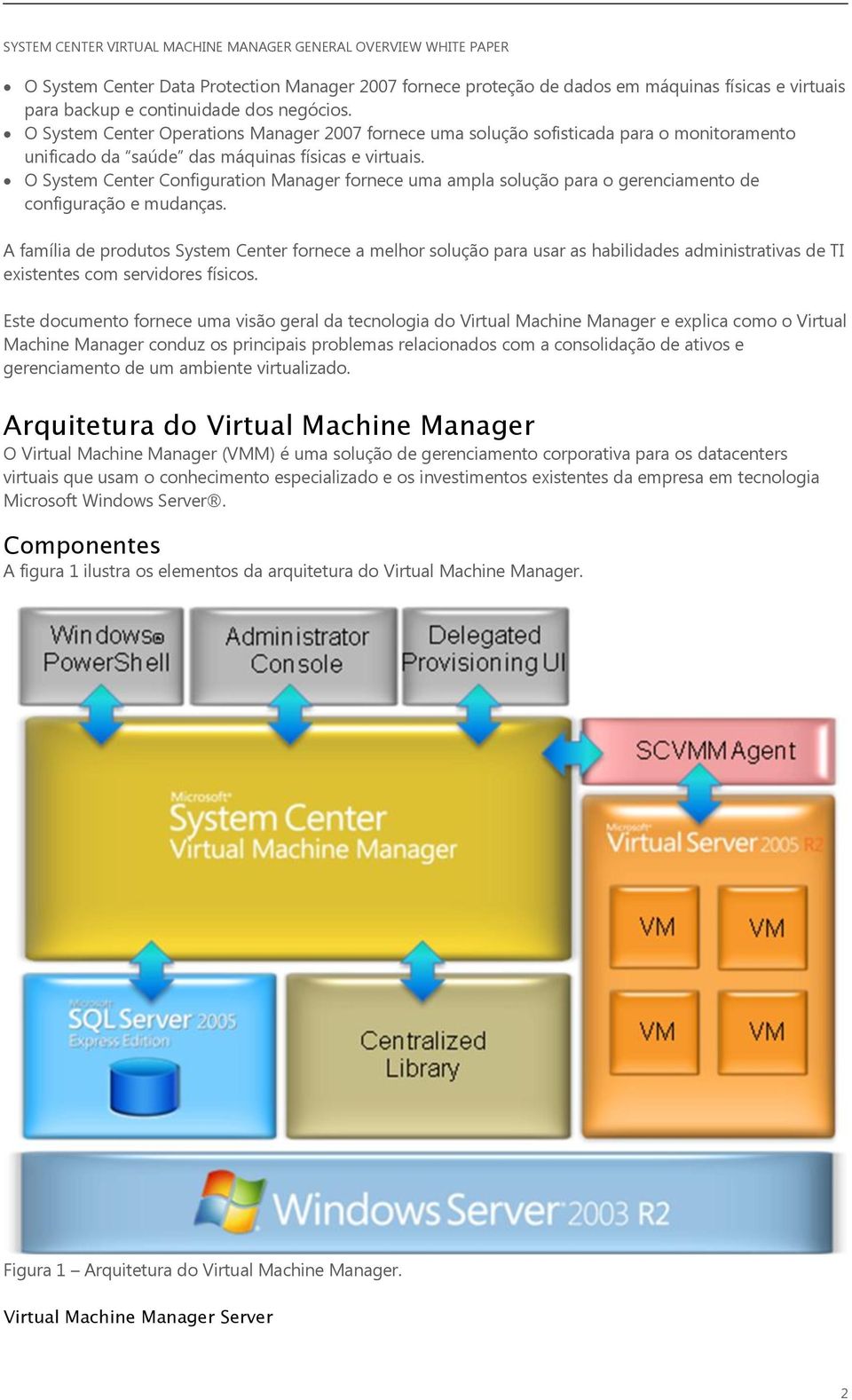 O System Center Configuration Manager fornece uma ampla solução para o gerenciamento de configuração e mudanças.