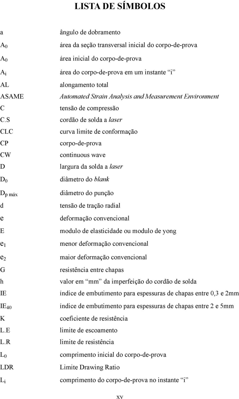 Analysis and Measurement Environment tensão de compressão cordão de solda a laser curva limite de conformação corpo-de-prova continuous wave largura da solda a laser diâmetro do blank diâmetro do