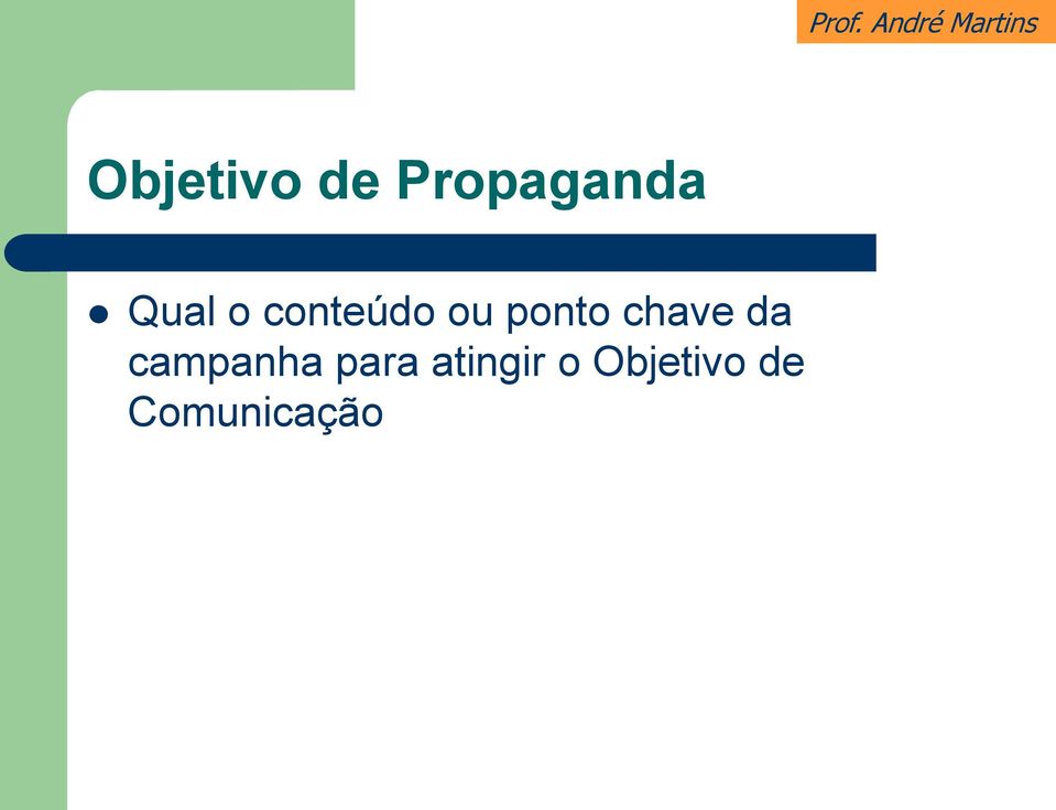 chave da campanha para