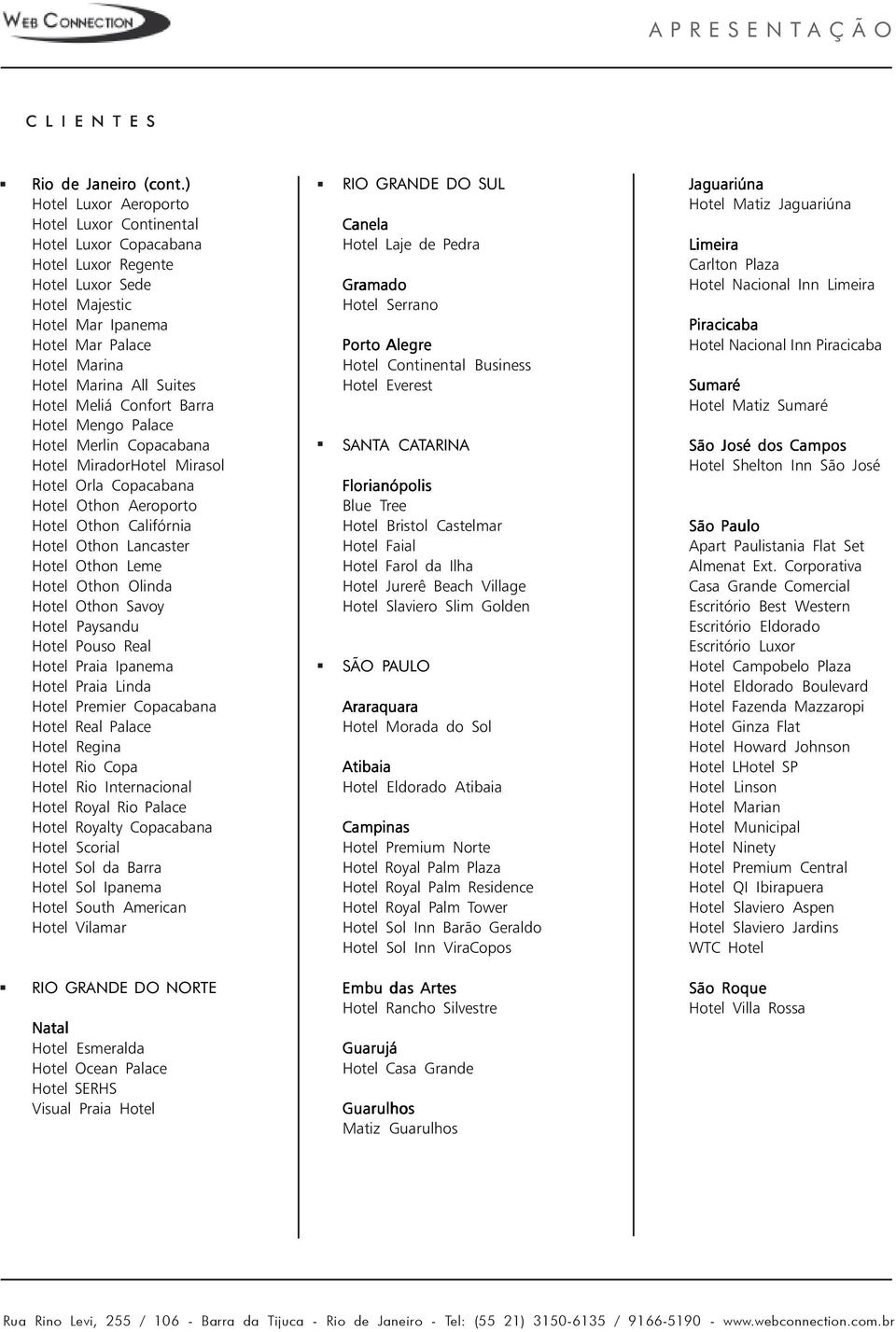 Hotel Meliá Confort Barra Hotel Mengo Palace Hotel Merlin Copacabana Hotel MiradorHotel Mirasol Hotel Orla Copacabana Hotel Othon Aeroporto Hotel Othon Califórnia Hotel Othon Lancaster Hotel Othon