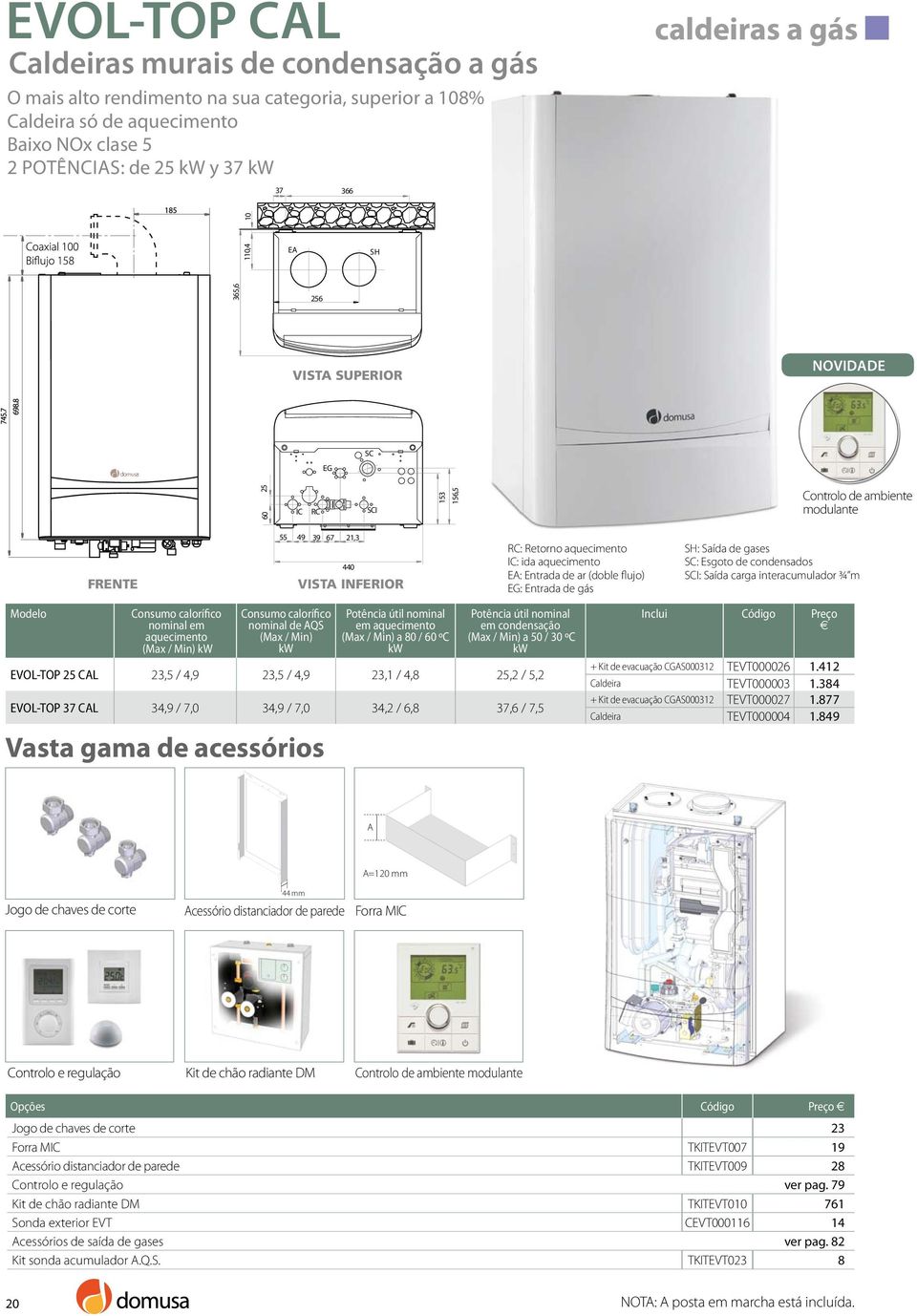 8 VISTA SUPERIOR VISTA INFERIOR 55 49 39 67 21,3 VISTA SUPERIOR 440 Novidade 37 366 110,4 10 EA SH EG SC 365,6 256 25 60 IC RC SCI 153 156,5 Controlo de ambiente modulante FRENTE 55 49 39 67 21,3 440