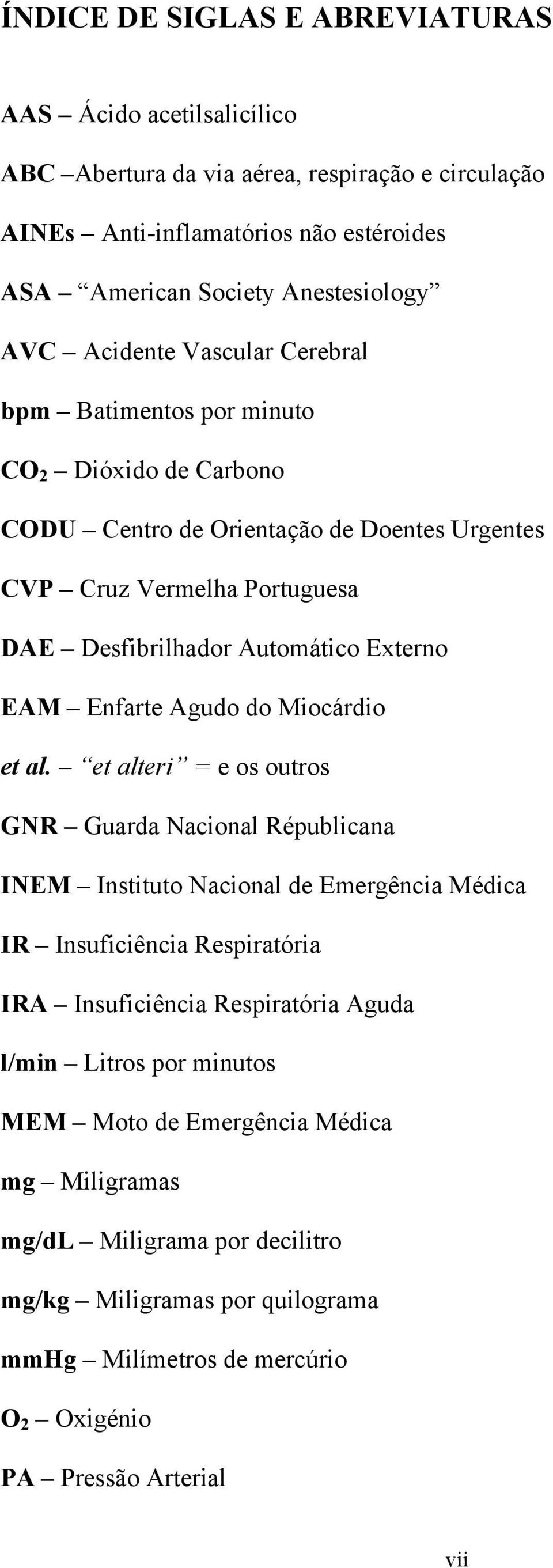 Enfarte Agudo do Miocárdio et al.