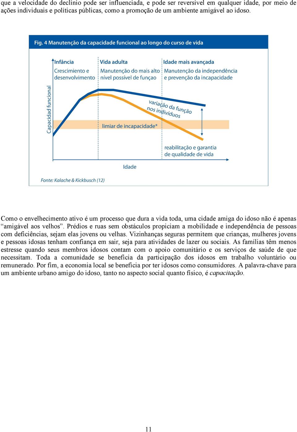 Prédios e ruas sem obstáculos propiciam a mobilidade e independência de pessoas com deficiências, sejam elas jovens ou velhas.