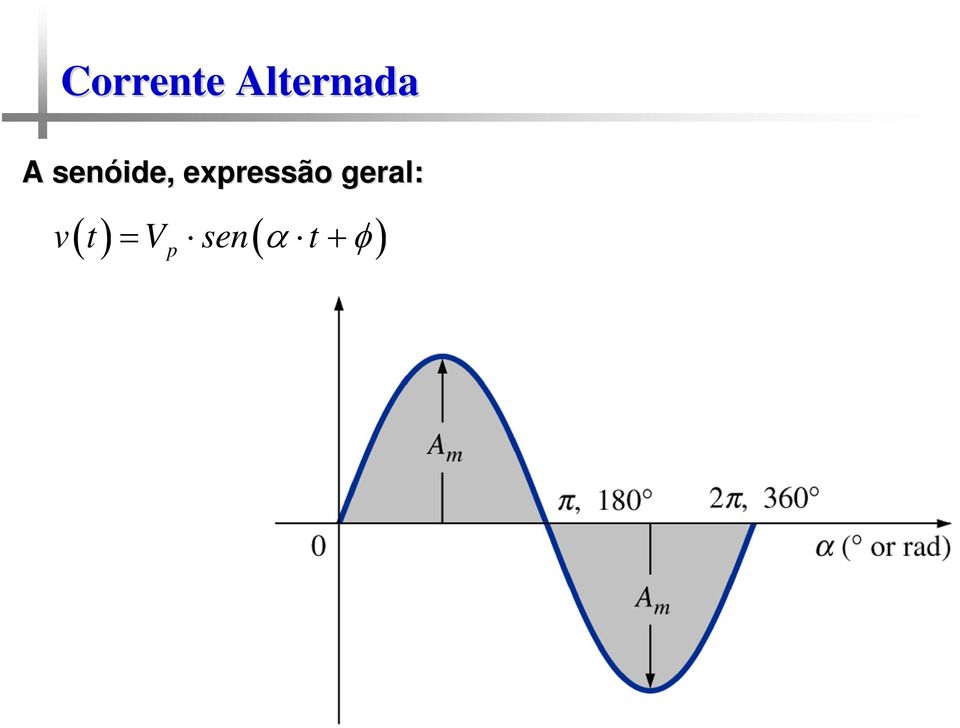 expressão geral: (