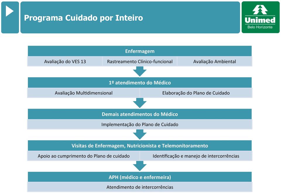 Implementação do Plano de Cuidado Visitas de Enfermagem, Nutricionista e Telemonitoramento Apoio ao cumprimento