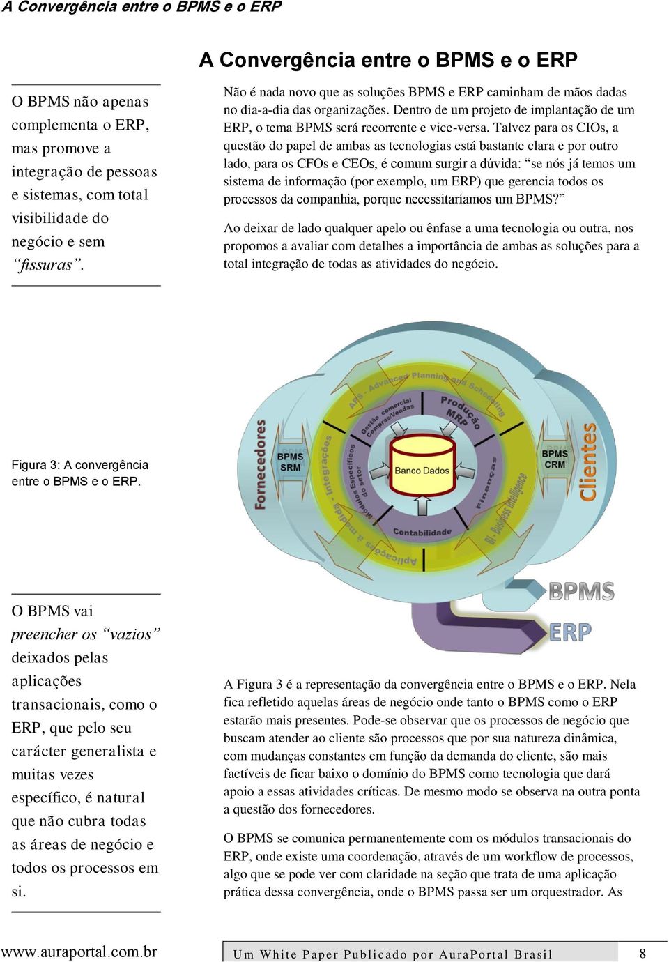 Talvez para os CIOs, a questão do papel de ambas as tecnologias está bastante clara e por outro lado, para os CFOs e CEOs, é comum surgir a dúvida: se nós já temos um sistema de informação (por