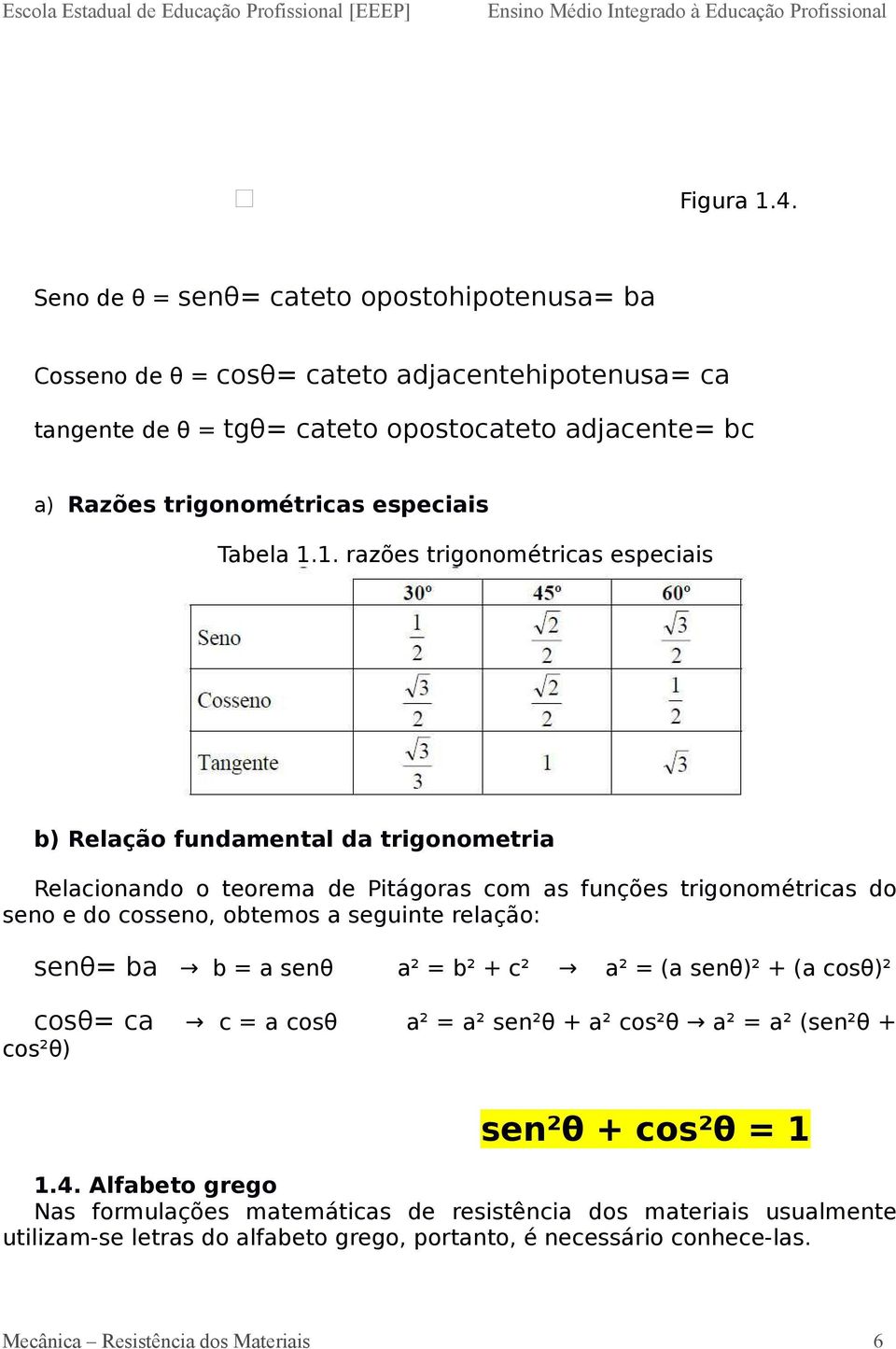 especiais Tabela 1.